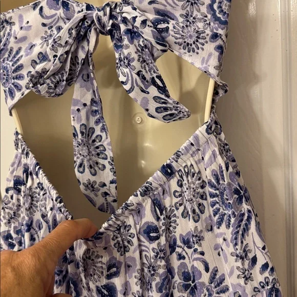 NWT Angie Lavender and Violet Floral Dress size S - Picture 5 of 9